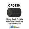 A & I Products 13mm Black R-143a Low Side Valve Port Cap Eaton SSV (5 Pack) 6" x3" x1.5" A-CP0139